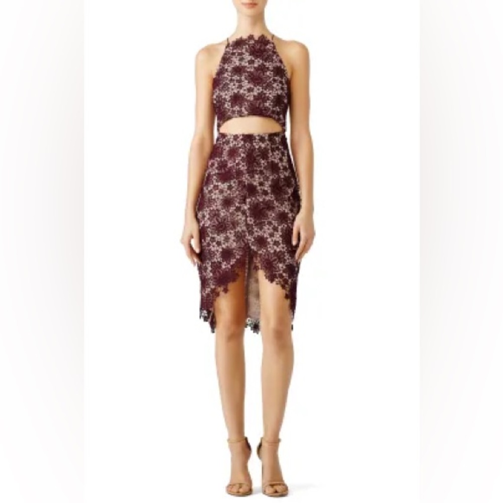 Stylestalker Rosale Lace Dress with Cut Out - Picture 2 of 9